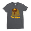 hot mess pancakes Ladies Fitted T-Shirt