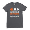 obsessive halloween disorder Ladies Fitted T-Shirt