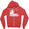stolzer lkw fahrer trucker disponent Zipper Hoodie