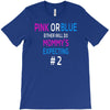 pink or blue mommy is expecting number 2 new T-Shirt