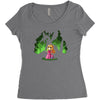 aurora Women's Triblend Scoop T-shirt
