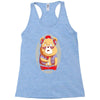 brown bear Racerback Tank