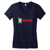 may the panda force be with you Women's V-Neck T-Shirt