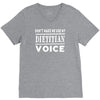 don't make me use my dietitian voice V-Neck Tee