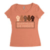 nevertheless she persists Women's Triblend Scoop T-shirt