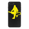 sasquatch guitar gear  funny bigfoot yeti comic monster retro iPhone 7 Plus Case
