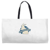 jurassic bunnies Weekender Totes