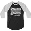 The Notorious, Undisputed World Champion 3/4 Sleeve Shirt