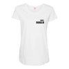 Human Maternity Scoop Neck T-shirt