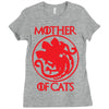 mother of cat new Ladies Fitted T-Shirt