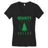 gravity falls oregon pine Women's V-Neck T-Shirt