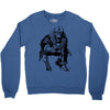 comunist monkey Crewneck Sweatshirt