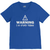 warning i do stupid things V-Neck Tee