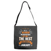 All Women Created Equal But The Best Born In January Adjustable Strap Totes