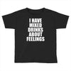 i have mixed drinks about feelings Toddler T-shirt