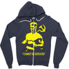 rocky 4 ivan drago homage Zipper Hoodie
