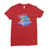 pantsuits and pistols Ladies Fitted T-Shirt