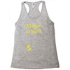 Muggle On Board Yellow Racerback Tank