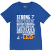 Strong Independent Motivated Leo V-Neck Tee