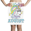 unicorns are born in august cute unicorn Pencil Skirts