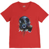 gas mask V-Neck Tee