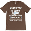 halloween is scary but stomach cancer is deadly spread the word lep sa T-Shirt