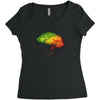 time leaves Women's Triblend Scoop T-shirt