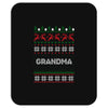 ugly christmas grandma Mousepad