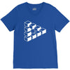 sheldon dreieck big bang theory triforce illusion 3d nerd fun usa V-Neck Tee