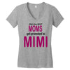 moms mimi Women's V-Neck T-Shirt