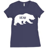 Bear Ladies Fitted T-Shirt