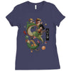 dragon freedom Ladies Fitted T-Shirt
