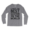 sister joke Long Sleeve Shirts