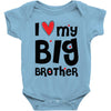 I Love My Big Brother Baby Bodysuit