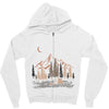 night in the forest Zipper Hoodie