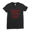 horror novel Ladies Fitted T-Shirt