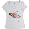 Cute Cosmos Women's Triblend Scoop T-shirt