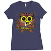 mr. owl Ladies Fitted T-Shirt