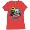 sandbox battle 1 Ladies Fitted T-Shirt