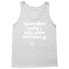 if you can read this i have capsized Tank Top