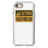caution skinhead, ideal birthday gift or present iPhone 8