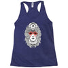 girl and skull Racerback Tank