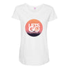 Lets Go Maternity Scoop Neck T-shirt