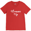 woman up V-Neck Tee
