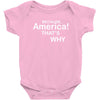 because america Baby Bodysuit