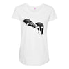spartan mask Maternity Scoop Neck T-shirt