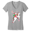santa Women's V-Neck T-Shirt