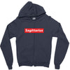 sagittarius hypebeast Zipper Hoodie