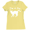 i am a cat lover Ladies Fitted T-Shirt