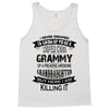 Super Cool Grammy Of A Freaking Awesome Granddaughter Tank Top